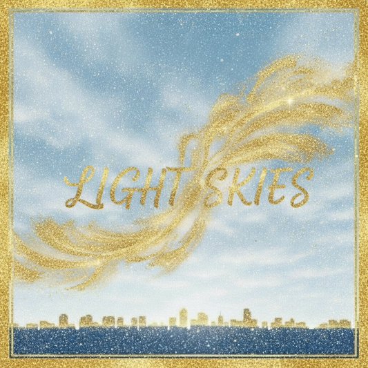 Light Skies Light Blue Cover T-Shirt